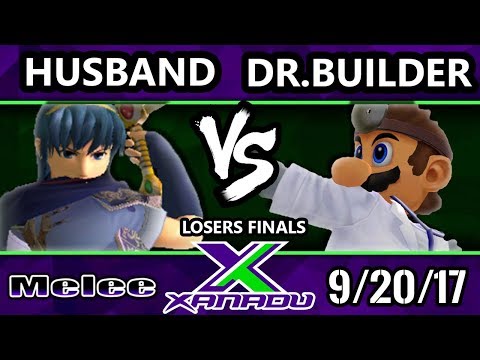S@X 220 Melee - Husband (Marth) Vs. Doctor Builder (Dr. Mario) - Smash Melee Losers Finals - SSBM