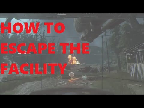 How to Escape the Facility in Call of Duty  Advanced Warfare (tank bit)
