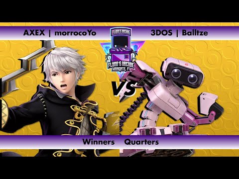 Flynn's Arcade 049 Winners Quarters - AXEX | morrocoYo (Robin) Vs 3DOS | Balltze (ROB) SSBU Ultimate