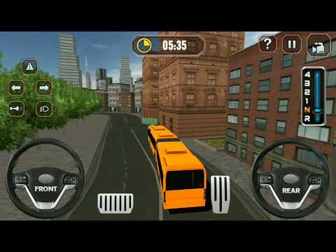 Smart Coach Bus Driving School Test: Metro City 2018 ( by wacky studios ) gameplay Android  #1