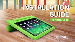 How to install a kids case for iPad