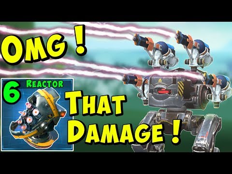 Max Damage Modules on Mk2 SPARK BLITZ War Robots Gameplay WR
