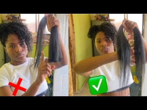 como CORTAR y PREPARAR el KANEKALON para TRENZAS CORTAS PASO A PASO en 1 minuto ⏱️| RossyTrenzas🌸🌸🌸🌸