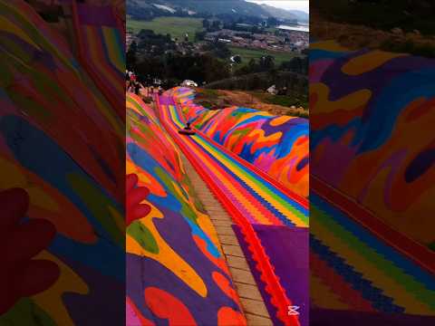 el rodadero  mas largo de colores   en sibate Cundinamarca #colombia