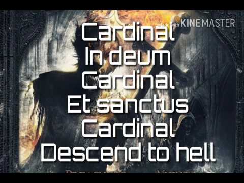 Powerwolf - Cardinal sin (Lyrics + Latín)