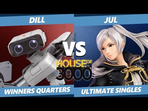 Smash Ultimate Tournament - Dill (ROB) Vs. Jul (Robin, Lucina) SSBU Xeno 171 Winners Quarters