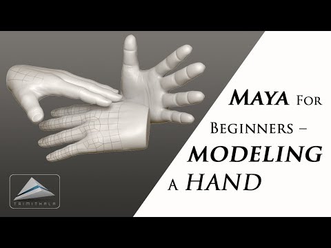 Maya for Beginners-Modeling a Hand-Tutorial | Learn Maya