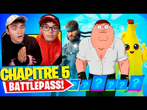 ON DÉCOUVRE LE CHAPITRE 5 DE FORTNITE ! (Incroyable)