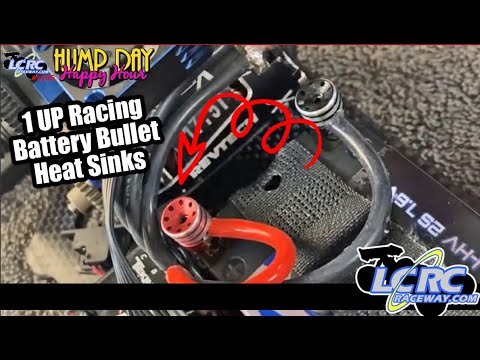 LCRC Reviews 1Up Racing Battery Bullet Heat Sinks
