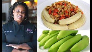 ST LUCIAN RESTAURANT IN LAWRENCEVILLE, GEORGIA USA |HOW TO MAKE ST LUCIAN GREEN BANANAS AND SALTFISH