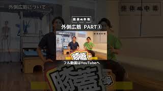 膝を壊す人の共通点③【それ外側広筋が原因では？】評価からアプローチまでの全てをお伝えしているフル動画はYouTubeチャンネルにて配信中🙋‍♂️ ⁡#shorts #整体 #整骨院
