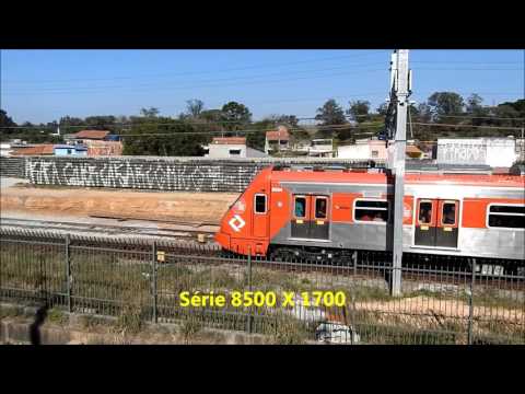 CRUZAMENTOS DE SÉRIES DE TRENS CPTM