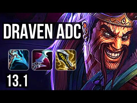 DRAVEN & Blitzcrank vs EZREAL & Ashe (ADC) | 9/0/1, 2.7M mastery, Legendary | EUW Grandmaster | 13.1