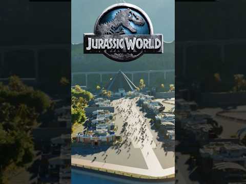 1:1 accurate Jurassic World map