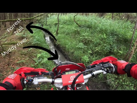 Trail blazing on the GasGas 250