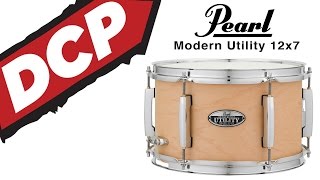 Video thumbnail for Pearl Modern Utility Maple Snare Drum 12x7  - Video Demo by Drum Center of Portsmouth