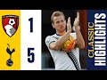 Bournemouth 1-5 Tottenham Hotspur | Classic Premier League Highlights | Harry Kane hat-trick!