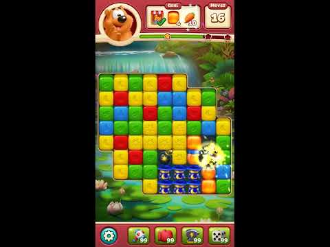 Toon Blast Level 7111 - NO BOOSTERS 🐻🐺🐱 | SKILLGAMING ✔️