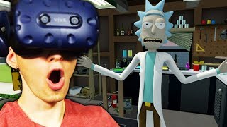 Ich EXPERIMENTIERE mit allem was ich SEHEN kann !! (Rick and Morty: Virtual Rick-ality)