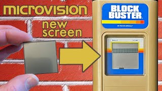 Microvision handheld - new screen!
