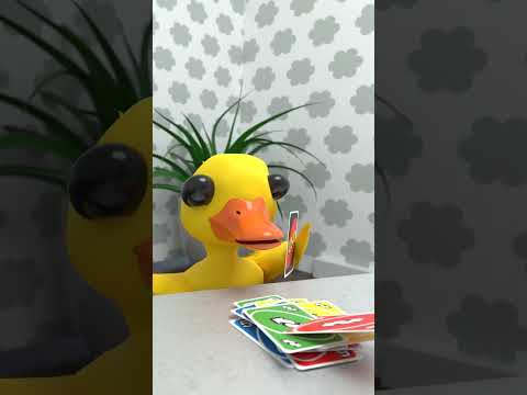 Ways to end a friendship 😤🃏 #humor #babyduck #UNOcards