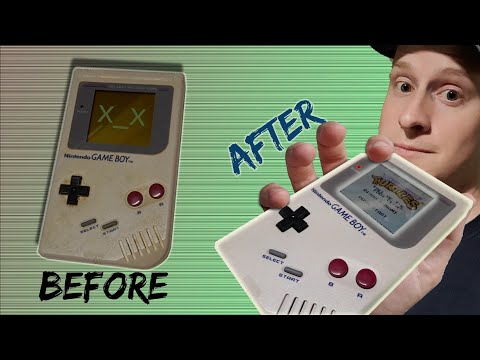 I Restored a CRUSTY Gameboy