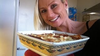 Courgette lasagne
