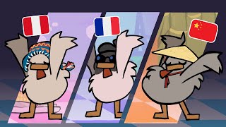 🐔 Steve's Lava Chicken 🍗 in Diferent Countries [PART 2]