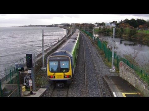 29000 and 8100 class trains - Booterstown Station, Dublin