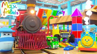 Download lagu Adventures with Max the Glow Train and his Friends! | Learn Numbers, Shapes, Colors and More! mp3