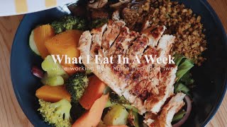 What I Eat In A Week: Healthy & Filling meals for Sustainable Weight Loss + Muscle Building!