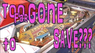 Somebody brought in a Stern STARS Pinball Machine that was COMPLETELY DESTROYED - Let's Fix It!