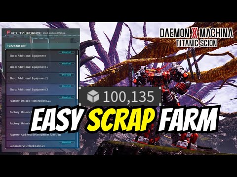 Unlock all Facility Upgrades in Daemon X Machina Titanic Scion in Minutes!