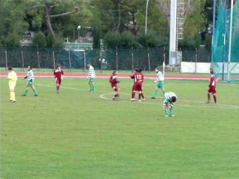 GOL DI ALESSANRINI - FALCONARESE vs SAN MARCELLO 0 - 4 SABATO 31 GENNAIO 2009