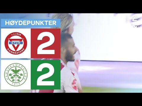 KFUM Oslo 2 - 2 HamKam - Høydepunkter