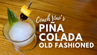 PIÑA COLADA OLD FASHIONED ★ The Ultimate Stirred Tropical Cocktail