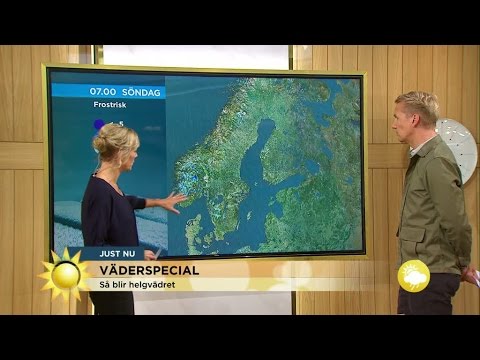 Nu kommer frosten - så blir vädret i helgen - Nyhetsmorgon (TV4)