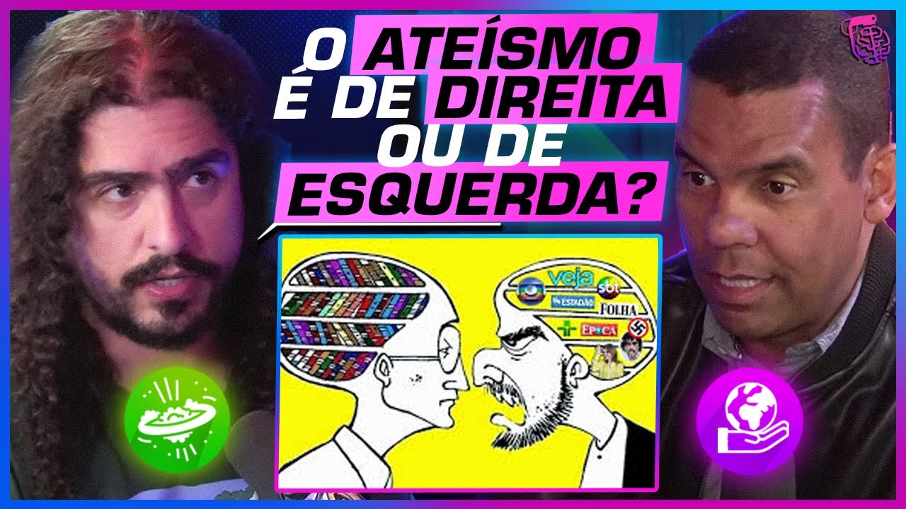 Os LADOS do ATEÍSMO - RODRIGO SILVA e PIRULLA