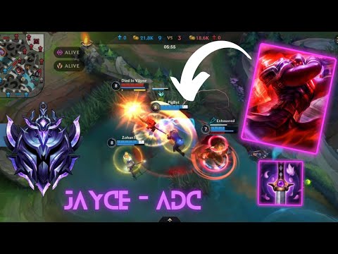 Forsaken Jayce - ADC?? | MVP - BEST BUILD 👌