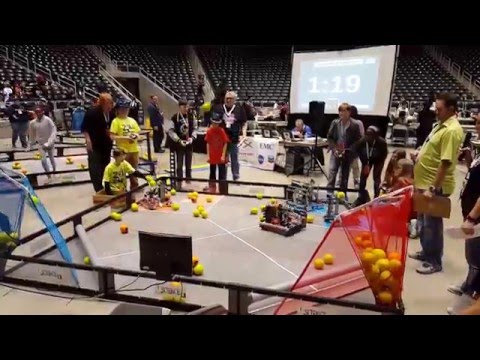 Vex Robotics Competition - Garland, Texas (Quarterfinals - Match 1)