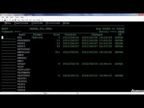 06 06 Executing a REXX Script