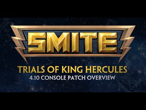 SMITE - 4.10 Console Patch Overview - Trials of King Hercules