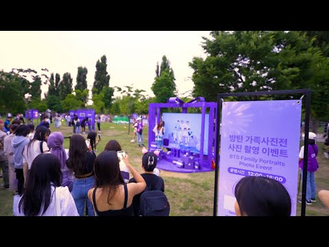 BTS 10th Anniversary FESTA - Purple in Seoul, Korea l 4k HDR