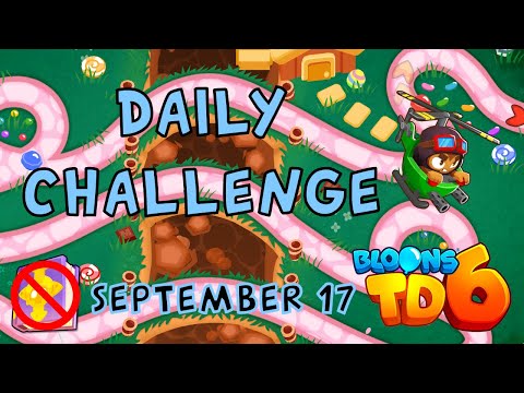 Bloons TD 6 Daily Challenge | Money Man's Challenge | No Hero No Mk No Powers Used September 17 2022