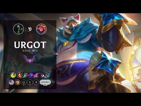 Urgot Mid vs Zoe - NA Master Patch 12.9