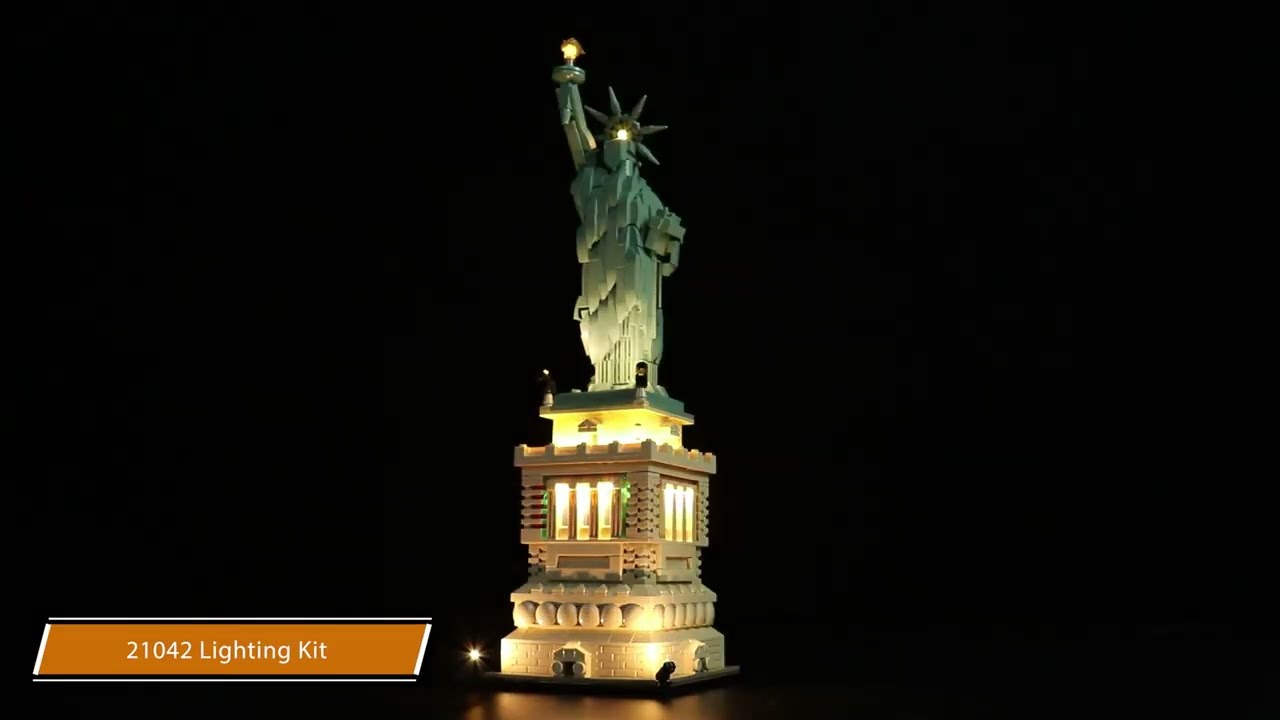 BrickBling LED-Licht-Set für LEGO® Freiheitsstatue (21042)