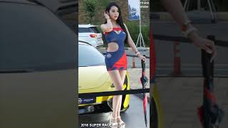 [4K Vertical] 2018 SUPER RACE Round5 Race Queen 강하빈