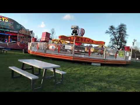 John Coneley funfair walkthrough Feb 2022, Stonehouse,Glos.