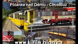 preview picture of video 'Train in czech rep: Polanka nad Odrou - Chotěbuz: cab. view'