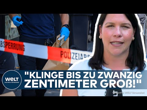 SOLINGEN: Mutmaßliche Tatwaffe gefunden! "Gezielt auf den Hals!" Vier Opfer weiter in Lebensgefahr!